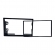Moldura EXPEX 2Din - Golf/Fox/Space Fox/Polo/Fiesta/Ecosport/Bora - Black Piano - EPX488 (AP1379)