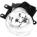 Kit Farol Milha Corolla 2018/2019 Moldura Grafite Shocklight - SL-251410
