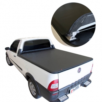 Capota Strada Cabine Simples 1998/2013 s/Estepe s/Grade s/Gancho - Flash Force - FLASH COVER