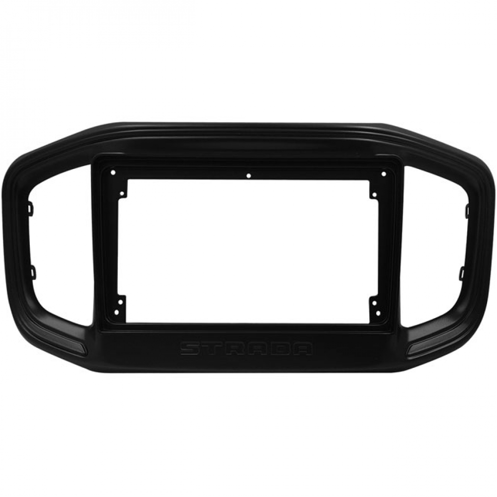 Moldura EXPEX 9 Pol - Fiat Strada/Fiorino 2021 - Preto - EPX9FT008-P