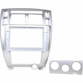 Moldura EXPEX 10 Pol - Tucson 2007/2011 - Prata