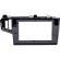 Moldura EXPEX 10 Pol - Honda New Fit 2014/2022 - Black Piano - EPX10HO004