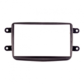 Moldura EXPEX 2Din - Duster/Sandero/Logan/Oroch/Captur/Kwid 2011/2022 - Preto - SCOSCHE