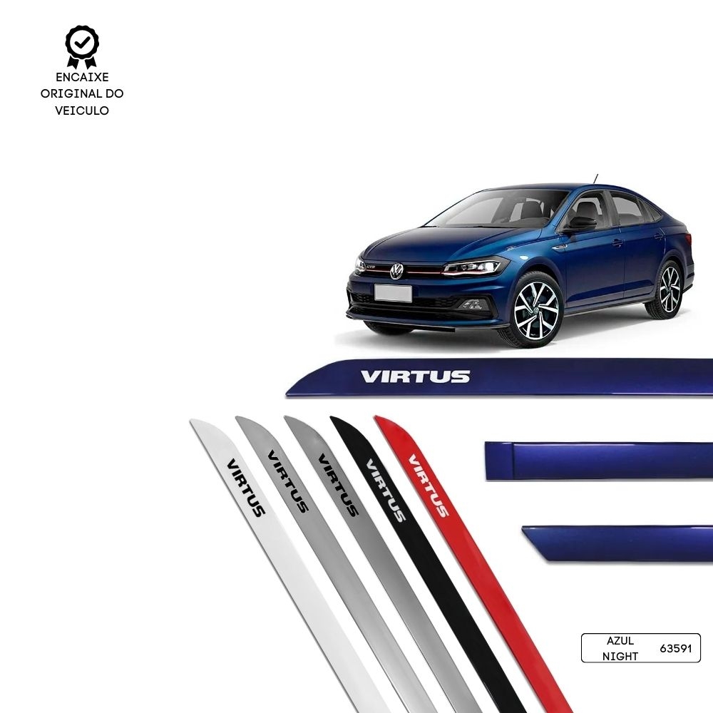 Friso Lateral Facão Virtus TOP MIX - Azul Night