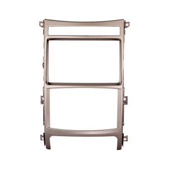 Moldura EXPEX 2Din - Vera Cruz 2008/2015 - Prata