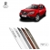 Friso Lateral Facão Duster TOP MIX - Vermelho Vivo