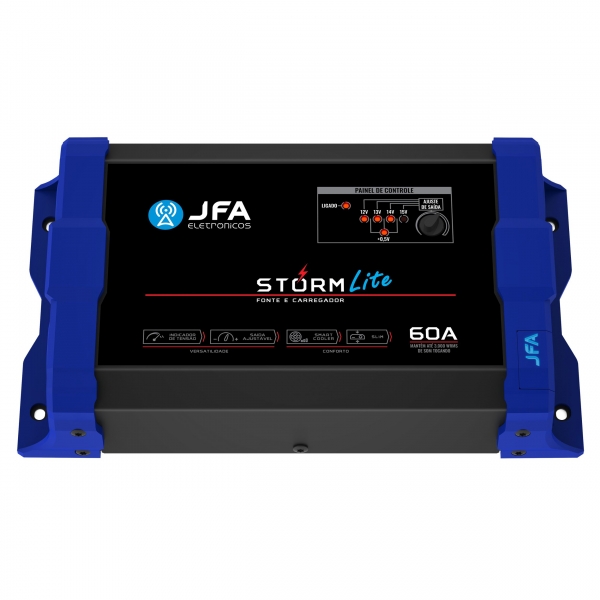 Fonte e Carregador Automotivo JFA Storm Lite - 60A