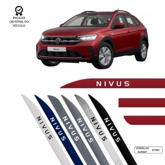 Friso Lateral Facão Nivus TOP MIX