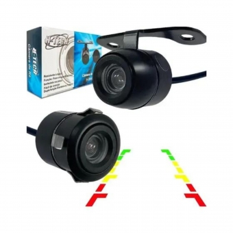 Câmera de Ré/Frontal Borboleta c/ Linhas Dinâmicas 120º H-TECH