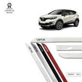 Friso Lateral Facão Captur TOP MIX - Marfim