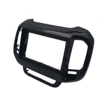Moldura FIAMON 9 Pol - Fiat Toro G1 2016/2021 - Black Piano
