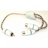 Cabo RCA HERTZ 1M/2F (30 Cm) - First