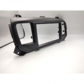 Moldura EXPEX 2Din - Peugeot Expert/Citroen Jumpy/Fiat Scudo - Preto - EPXPG-560
