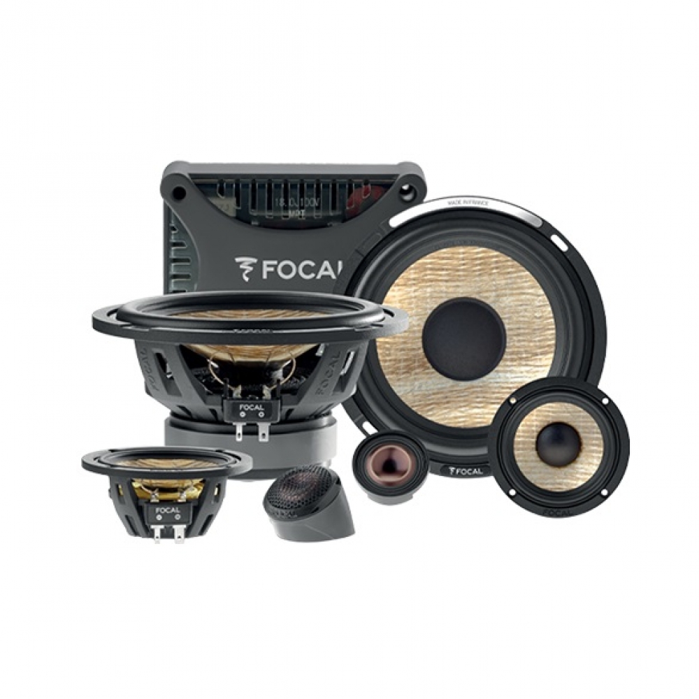Kit 3 Vias FOCAL Flax Evo PS 165 F3E - (6Pol/80W RMS)