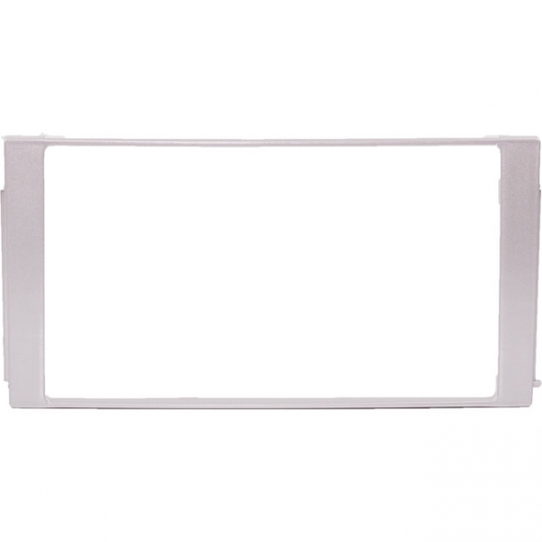 Moldura EXPEX 2Din - Santa Fé 2007/2012 - Prata - EPX343 (AP659)