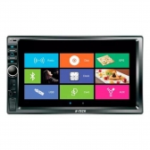 Central Multimídia MP5 7 Pol H-Tech c/ Botão Espelhamento Android BT/USB/SD - HT-5023