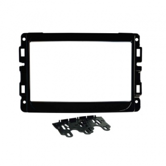 Moldura FIAMON 7 Pol - Fiat Toro/Mobi/Uno 2015/2021 - Black Piano