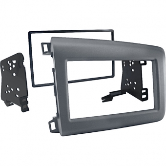 Moldura EXPEX 2Din - Civic 2012/2016 - Cinza