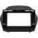 Moldura EXPEX 10 Pol - Hyundai IX35 2010/2017 - Preto - EPX10HY001