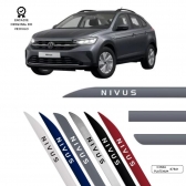 Friso Lateral Facão Nivus TOP MIX - Cinza Platinum