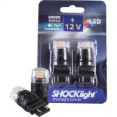 Par Led T25 - 16 Leds - 2835/4216 2 Polos - Laranja - SLL-123157LR