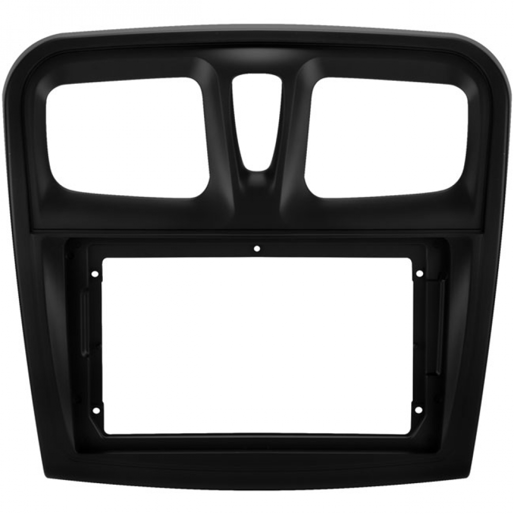 Moldura EXPEX 9 Pol - Renault Sandero/Logan 2015/2021 - Preto - EPX9RN007