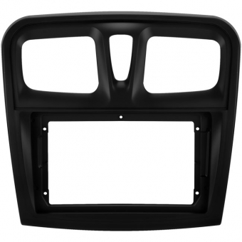Moldura EXPEX 9 Pol - Renault Sandero/Logan 2015/2021 - Preto