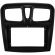 Moldura EXPEX 9 Pol - Renault Sandero/Logan 2015/2021 - Preto - EPX9RN007