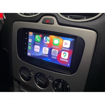 Moldura FIAMON 7 Pol - Ford Focus 2009/2013 - Preto