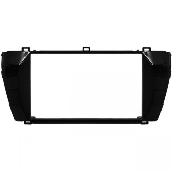 Moldura EXPEX 1Din/2Din - Corolla 2015/2017 - Black Piano - EPX TO-566 (AP1360)