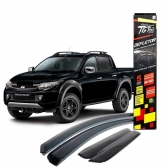 Calha de Chuva Inteiriça L200 Triton 2007/2018 - 4 Portas - TG POLI