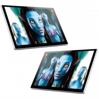 Tela de Encosto para Acoplar 10.1 Pol Super Slim Android/BT/USB/SD - Preto