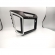 Moldura EXPEX 9 Pol - Hyundai Creta 2016/2021 - Preto c/ Acabamento Prata - EPX9HY012