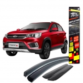 Calha de Chuva Inteiriça Tiggo 2 2018/2022 - 4 Portas - TG POLI