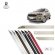 Friso Lateral Facão Novo KA Hatch TOP MIX - Prata Riviera