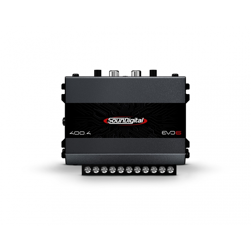 Amplificador SOUNDIGITAL (4 Canais/400W RMS) 400.4 EVO6 - 4 Ohms - 400.4 EVO6