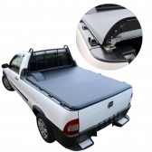 Capota Strada Cabine Simples 1998/2013 c/Estepe c/Grade c/Gancho - Flash Force - FLASH COVER