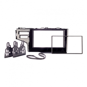 Moldura EXPEX 1/2Din - New Fit/WR-V - Black Piano - SCOSCHE