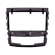 Moldura EXPEX 2Din - Ssangyong Korando 2010/2013 - Grafite - EPX230
