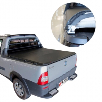 Capota Strada Cabine Estendida 1998/2013 s/Estepe c/Gancho - Flash Force - FLASH COVER