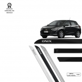 Friso Lateral Facão Onix  Alto Relevo TOP MIX - Preto Ouro Negro