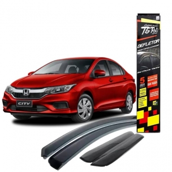 Calha de Chuva Inteiriça Honda City 2015/2021 - 4 Portas - TG POLI