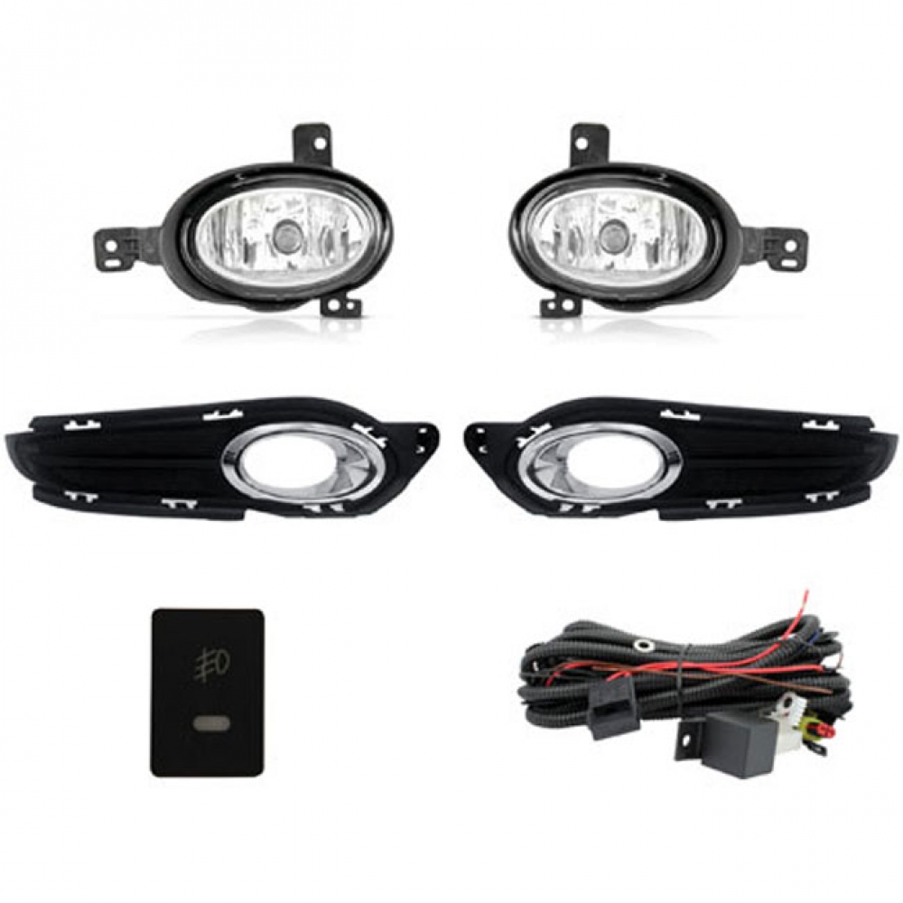 Kit Farol Milha HR-V 2015/2018 Shocklight - SL-111810CR