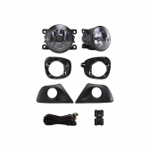 Kit Farol Milha Duster 2015/2021 com Moldura Preta Shocklight - SL-221210