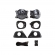 Kit Farol Milha Duster 2015/2021 com Moldura Preta Shocklight - SL-221210