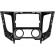 Moldura EXPEX 9 Pol - Mitsubishi L200/Triton 2016/2022 - Ar Analógico - Black Piano - EPX9MT006