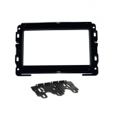 Moldura FIAMON 7 Pol - Fiat Toro/Mobi/Uno 2015/2021 - Black Piano - 3303