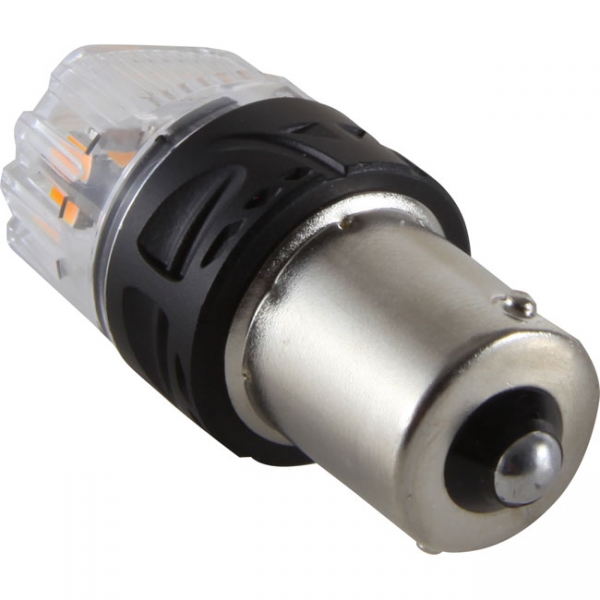 Par Led 1156 - 16 Leds - 2835/4216 1 Polo - Laranja - SLL-121156LR