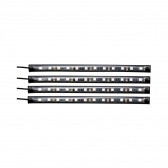 Kit Led Atmosfera RGB 4x12 Leds 12V - SLL-ATM412