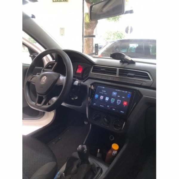 Moldura FIAMON 9 Pol - Volkswagen Gol/Voyage/Saveiro G7/G8 - Preto Fosco - 4287